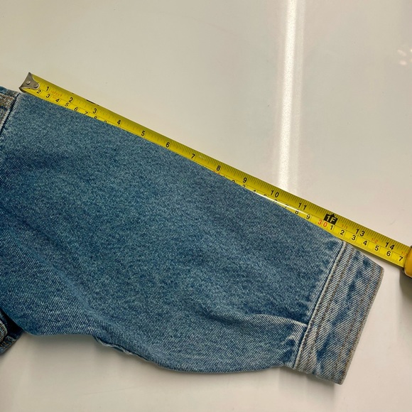 Boys denim Jean Jacket with Tonka Embroidery Size 4/6 - Picture 5 of 5